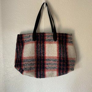 Urban Outfitters Wool Plaid Everyday Bag